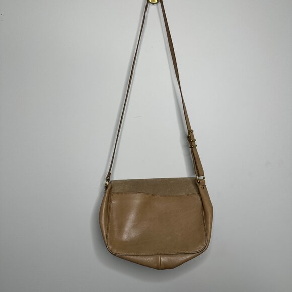 Madewell The Abroad Leather Shoulder Bag - Faded Birch - Picture 6 of 10
